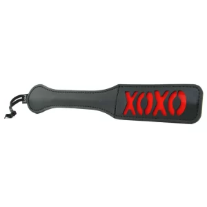 XOXO Paddle in Black & Red