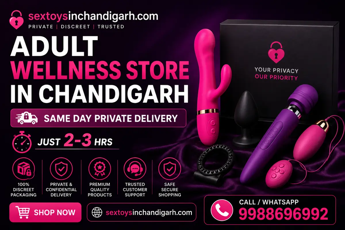 Adult Wellness Store in Chandigarh Same Day Private Delivery