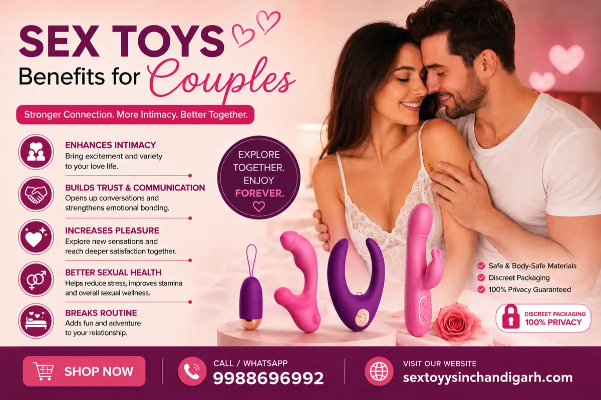 Benefits of Sex Toys for Women and Couples chandigarh