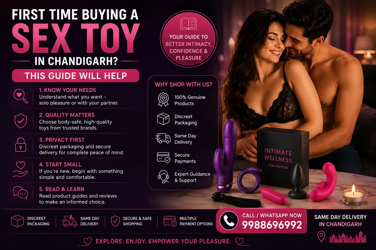 First Time Buying a Sex Toy in Chandigarh Full Guide