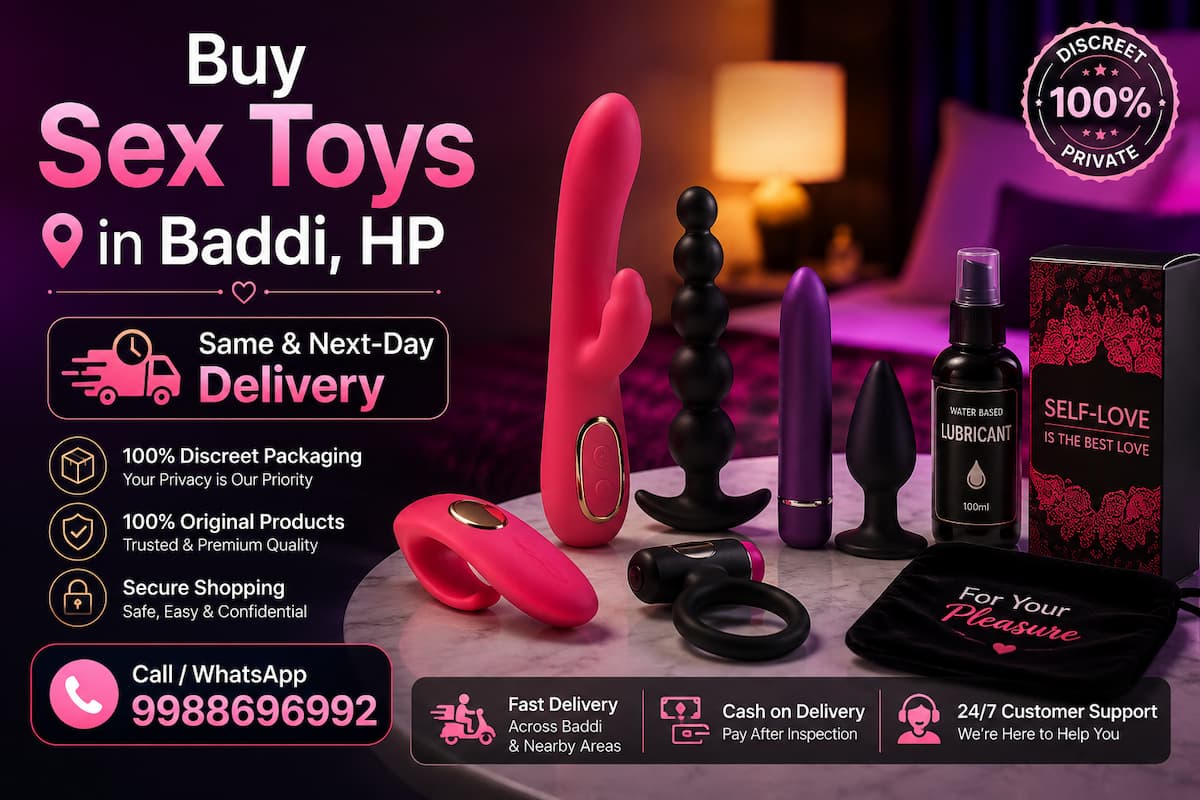 Buy Sex Toys in Baddi, HP Same & Next-Day Delivery