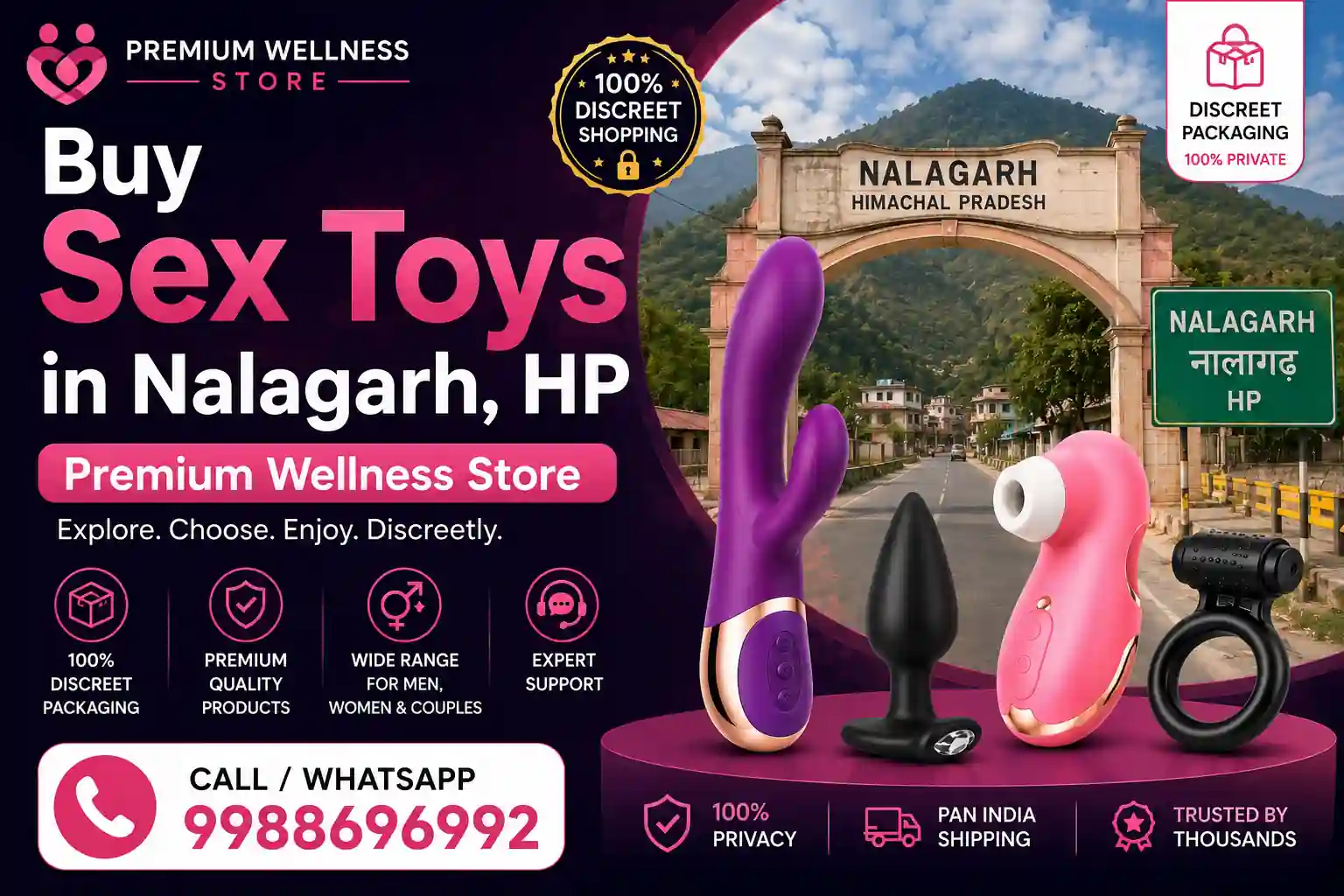 Buy Sex Toys in Nalagarh, HP | Premium Wellness Store