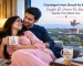 Chandigarh mein shaadi ke baad couple ek doosre ke saath quality time bitate hue